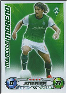 Soccer 2009/10 Topps Match Attax - No 54 - Marcelo Moreno