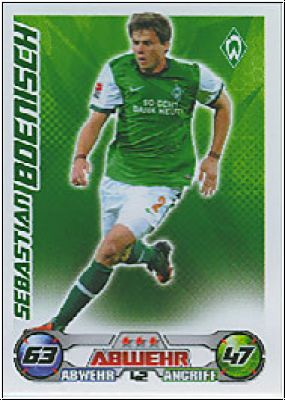 Fussball 2009 / 10 Topps Match Attax - No 42 - S. Boenisch