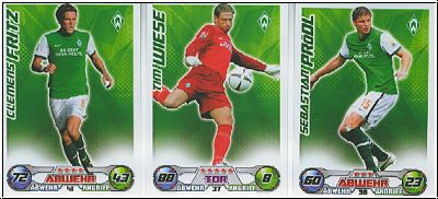 Soccer 2009-10 Topps Match Attax - SV Werder Bremen complete set