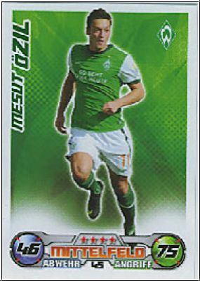 Soccer 2009/10 Topps Match Attax - No 45 - Mesut Özil