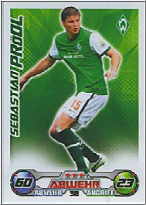 Soccer 2009 / 10 Topps Match Attax - No 38 - Sebastian Prödl