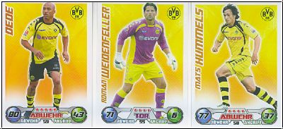 Football 2009-10 Topps Match Attax - Borussia Dortmund complete set