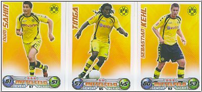 Fussball 2009-10 Topps Match Attax - Borussia Dortmund komplettes Set