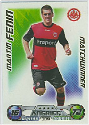 Fussball 2009 / 10 Topps Match Attax - No 339 - Martin Fenin