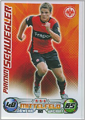 Fussball 2009 / 10 Topps Match Attax - No 80 - Pirmin Schwegler