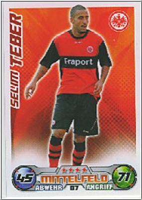 Fussball 2009 / 10 Topps Match Attax - No 87 - Selim Teber