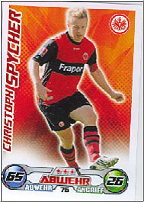 Soccer 2009/10 Topps Match Attax - No 76 - Christoph Spycher