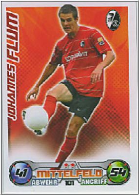 Soccer 2009/10 Topps Match Attax - No 101 - Johannes Flum