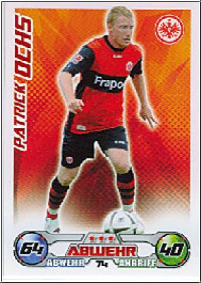 Fussball 2009 / 10 Topps Match Attax - No 74 - Patrick Ochs