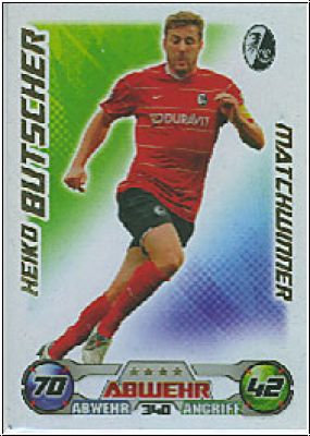 Fussball 2009 / 10 Topps Match Attax - No 340 - Heiko Butscher