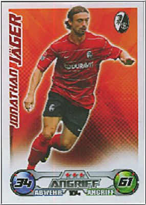 Soccer 2009/10 Topps Match Attax - No 104 - Jonathan Jäger