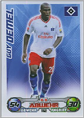 Soccer 2009/10 Topps Match Attax - No 112 - Guy Demel