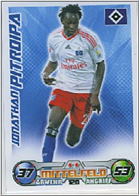 Fussball 2009 / 10 Topps Match Attax - No 120 - J. Pitroipa