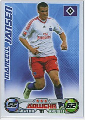 Fussball 2009 / 10 Topps Match Attax - No 111 - Marcell Jansen