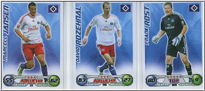 Soccer 2009-10 Topps Match Attax - Hamburger SV complete set