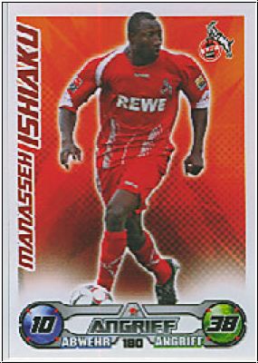 Soccer 2009/10 Topps Match Attax - No 180 - M. Ishiaku