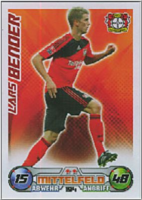 Fussball 2009 / 10 Topps Match Attax - No 194 - Lars Bender