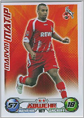 Fussball 2009 / 10 Topps Match Attax - No 167 - Marvin Matip