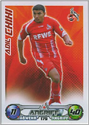 Soccer 2009/10 Topps Match Attax - No 179 - Adil Chihi