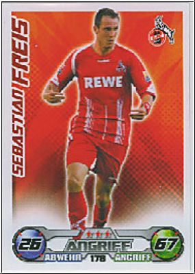 Soccer 2009/10 Topps Match Attax - No 178 - Sebastian Freis