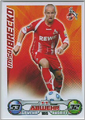 Fussball 2009 / 10 Topps Match Attax - No 165 - Miso Brecko