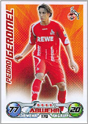 Soccer 2009/10 Topps Match Attax - No 170 - Pedro Geromel