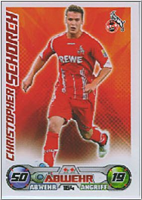 Soccer 2009/10 Topps Match Attax - No 164 - C. Schorch