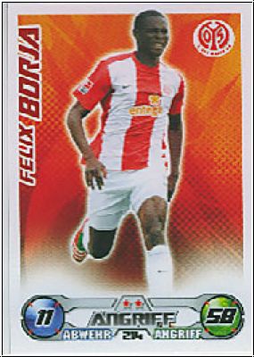 Soccer 2009/10 Topps Match Attax - No 214 - Felix Borja