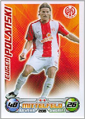 Soccer 2009/10 Topps Match Attax - No 206 - Eugen Polanski