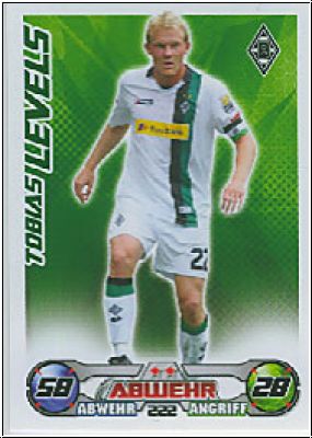 Fussball 2009 / 10 Topps Match Attax - No 222 - Tobias Levels