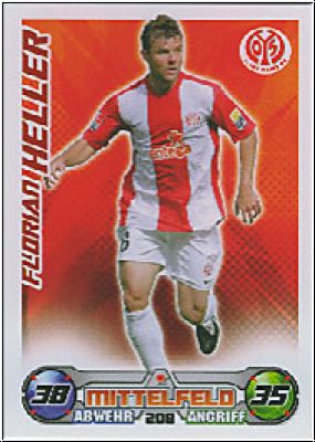 Fussball 2009 / 10 Topps Match Attax - No 208 - Florian Heller