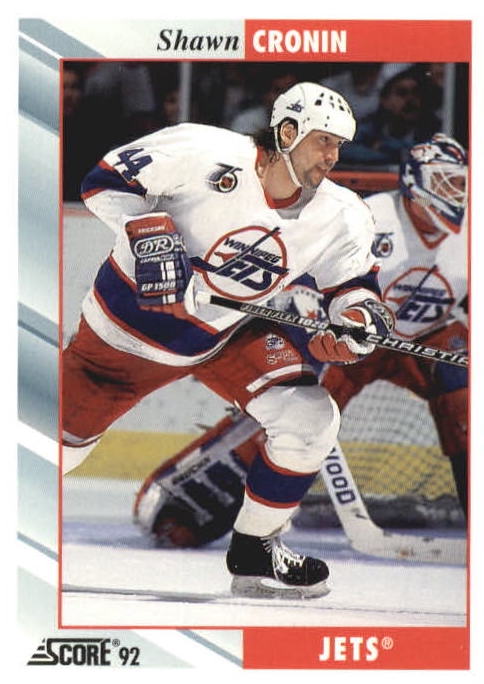 NHL 1992 / 93 Score - No 366 - Shawn Cronn