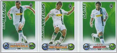 Football 2009-10 Topps Match Attax - Borussia Mönchengladbach complete set