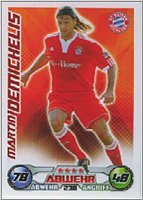 Soccer 2009/10 Topps Match Attax - No 238 - M. Demichelis