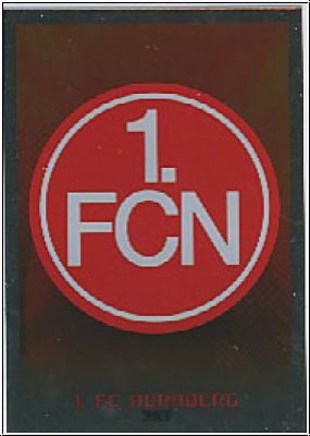 Fussball 2009 / 10 Topps Match Attax - No 393 - Logo Nürnberg