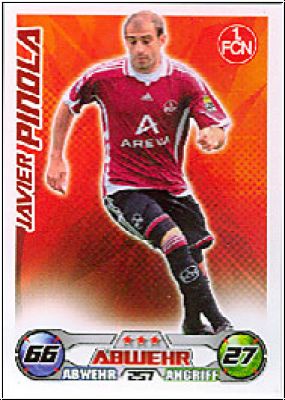 Soccer 2009/10 Topps Match Attax - No 257 - Javier Pinola