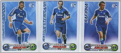 Soccer 2009-10 Topps Match Attax - FC Schalke 04 complete set