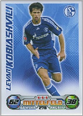 Fussball 2009 / 10 Topps Match Attax - No 278 - L. Kobiashvili