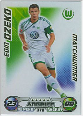 Football 2009-10 Topps Match Attax - VFL Wolfsburg complete set with special cards