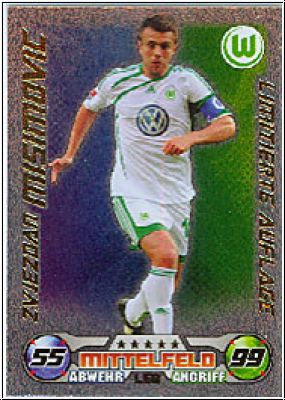 Football 2009-10 Topps Match Attax - VFL Wolfsburg complete set with special cards