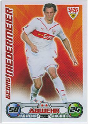 Fussball 2009 / 10 Topps Match Attax - No 290 - G. Niedermeier