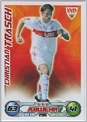 Fussball 2009 / 10 Topps Match Attax - No 296 - Christian Träsch