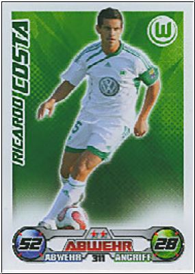 Soccer 2009/10 Topps Match Attax - No 311 - Ricardo Costa