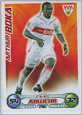 Fussball 2009 / 10 Topps Match Attax - No 295 - Arthur Boka