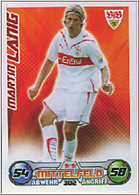 Fussball 2009 / 10 Topps Match Attax - No 302 - Martin Lanig