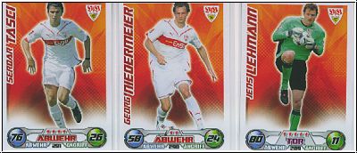 Football 2009-10 Topps Match Attax - VfB Stuttgart complete set