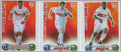 Football 2009-10 Topps Match Attax - VfB Stuttgart complete set