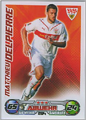 Fussball 2009 / 10 Topps Match Attax - No 294 - M. Delpierre