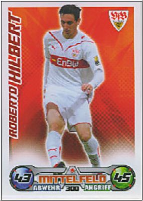 Fussball 2009 / 10 Topps Match Attax - No 300 - Roberto Hilbert