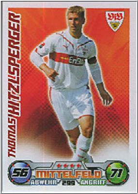 Fussball 2009 / 10 Topps Match Attax - No 299 - T. Hitzlsperger